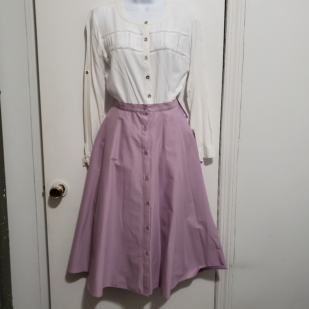 Purple skirts